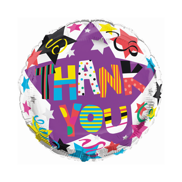 Simon Elvin Foil Balloon Thank You 18