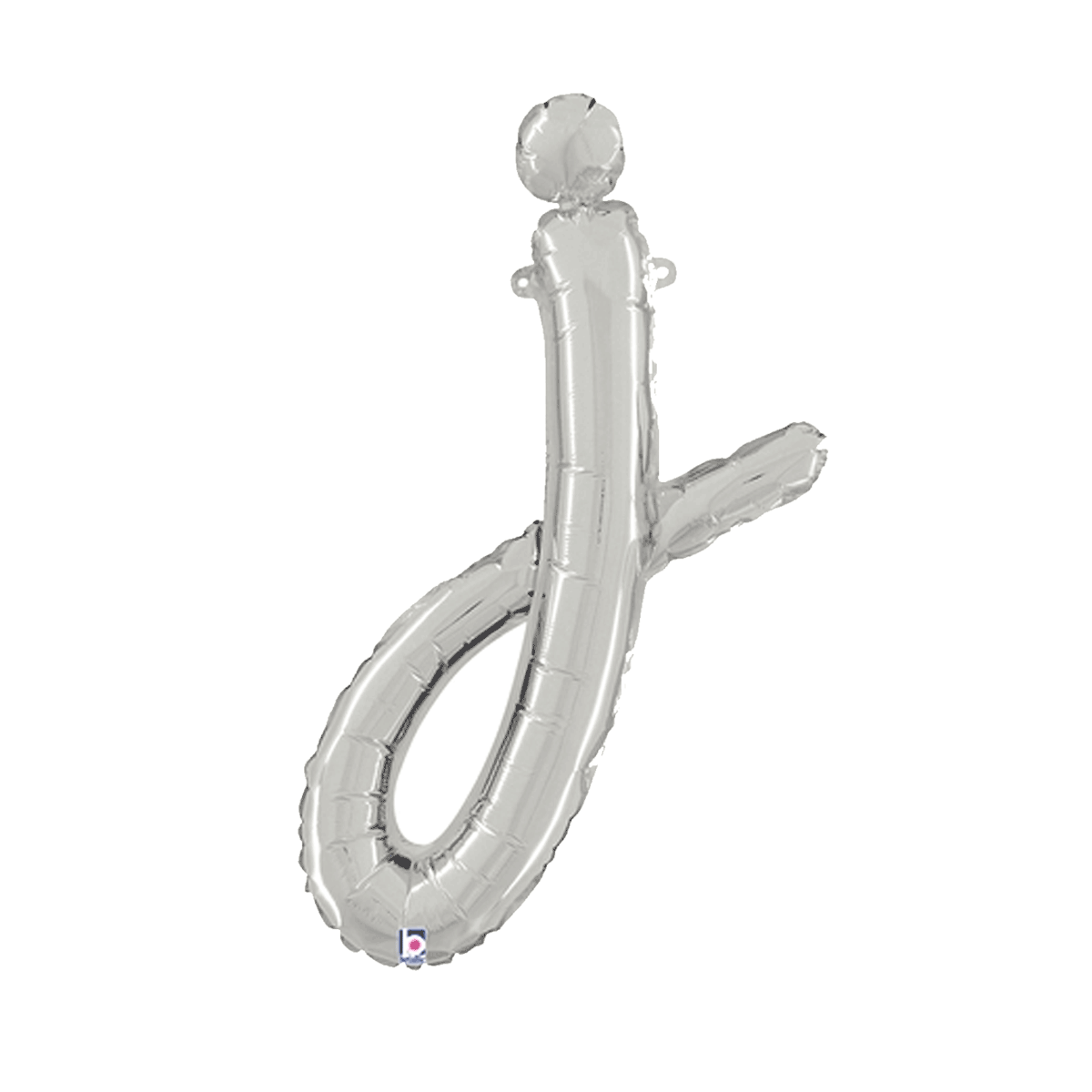 Grabo Foil Balloon Silver 14" Letter J
