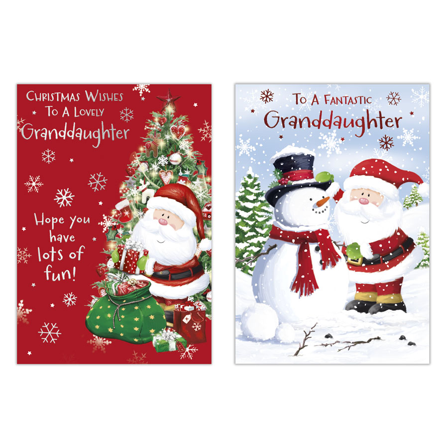 Poppyhill C50 Christmas Granddaughter 12pk