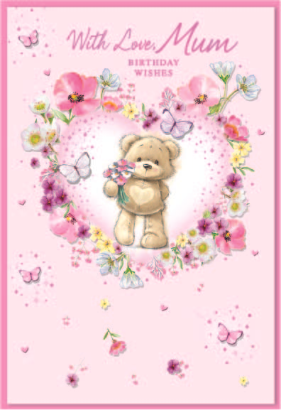 Simon Elvin 6 Pack Cards C50 Birthday Mum