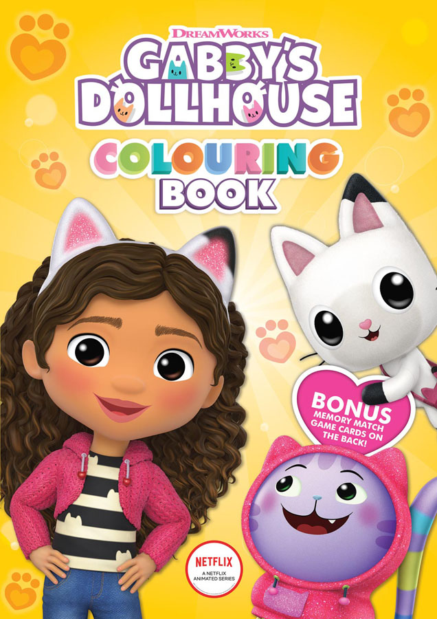 Colouring Book Gabby's Dollhouse
