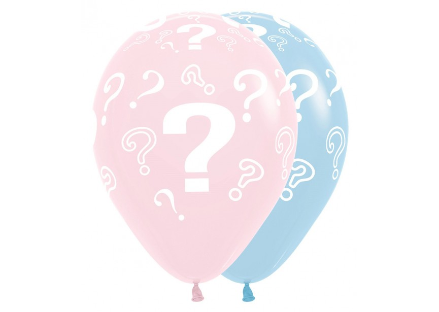 Sempertex Question Mark Pastel 12" Latex 25pk