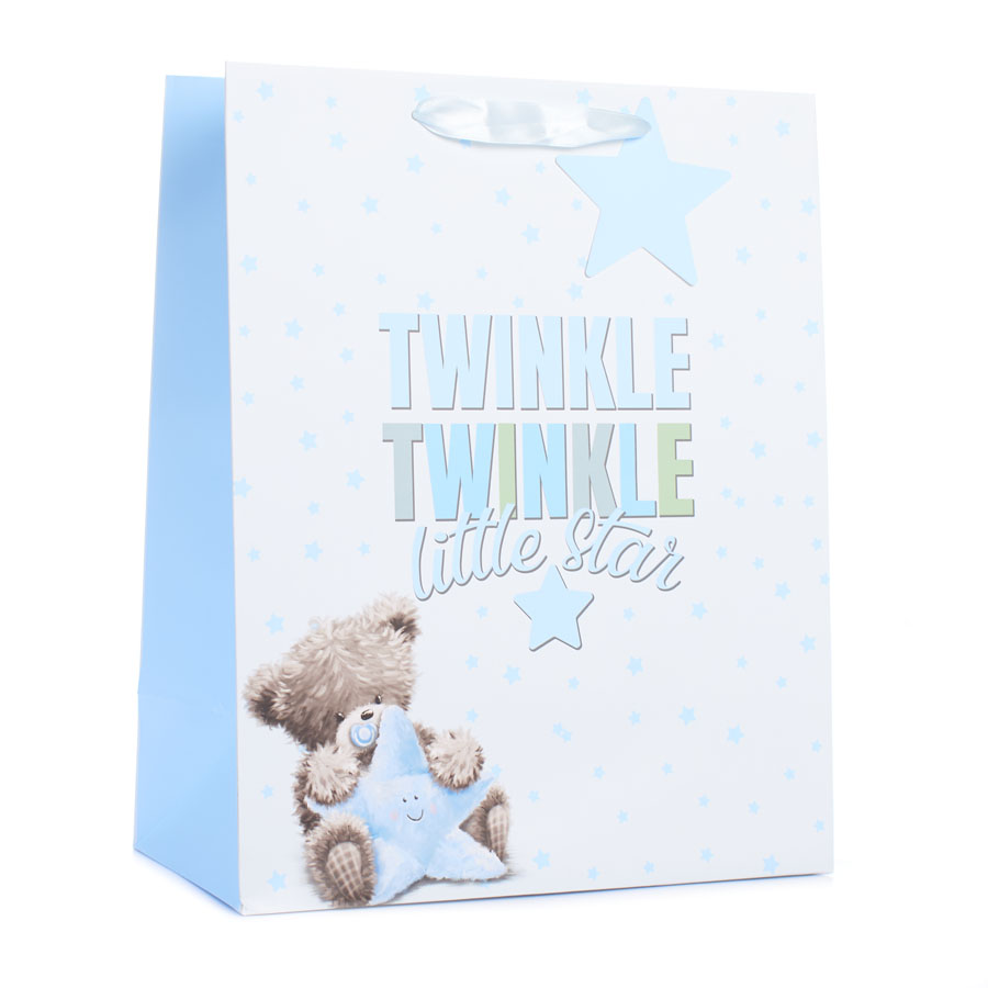 Tiger Feet Gift Bag Little Star Boy Large 6pk