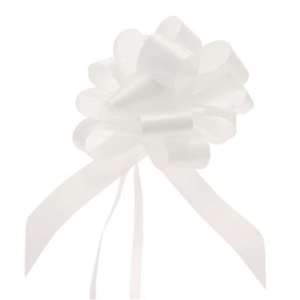 APAC 30 Pack Pull Bow White 31mm