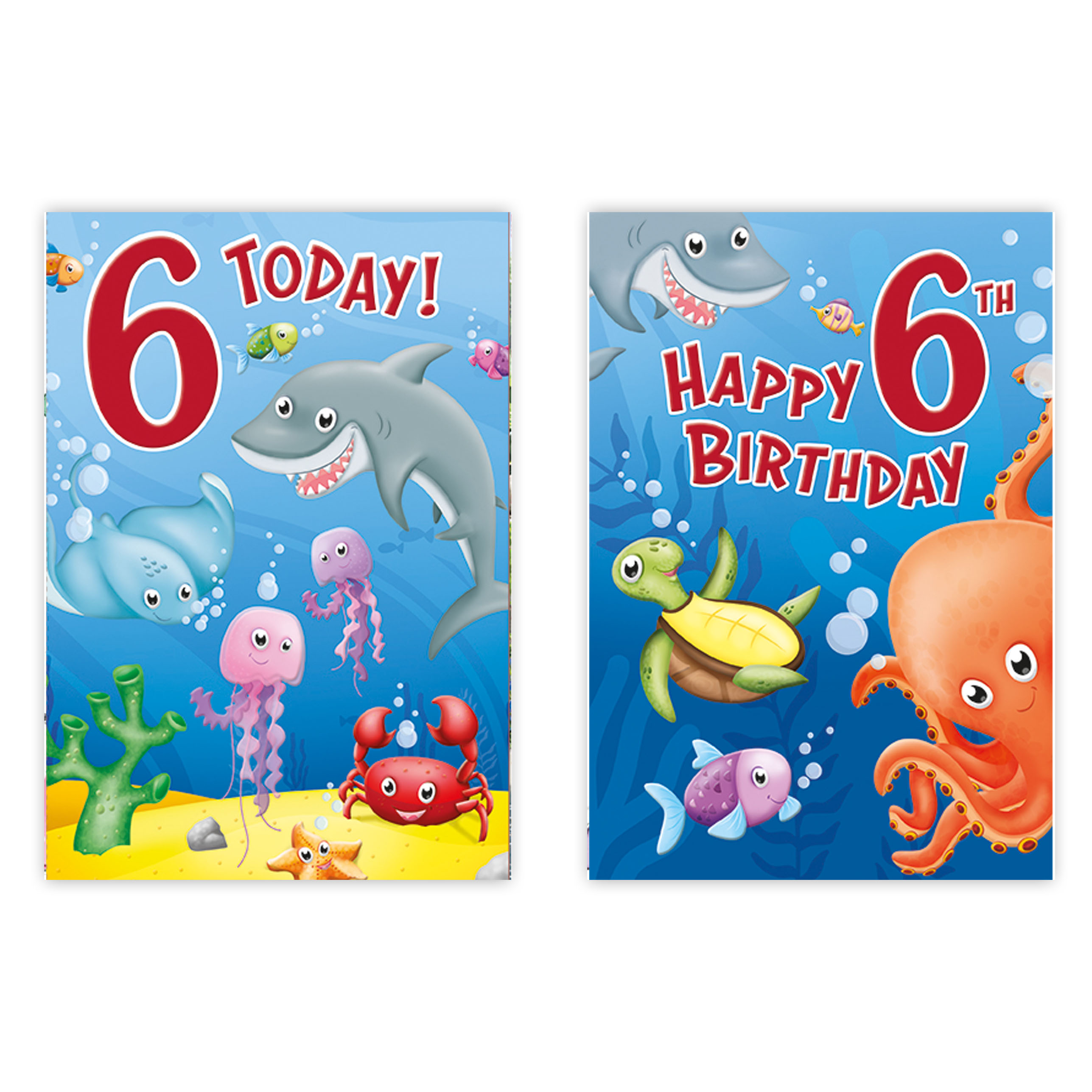 Poppyhill C50 Birthday Age 6 12pk