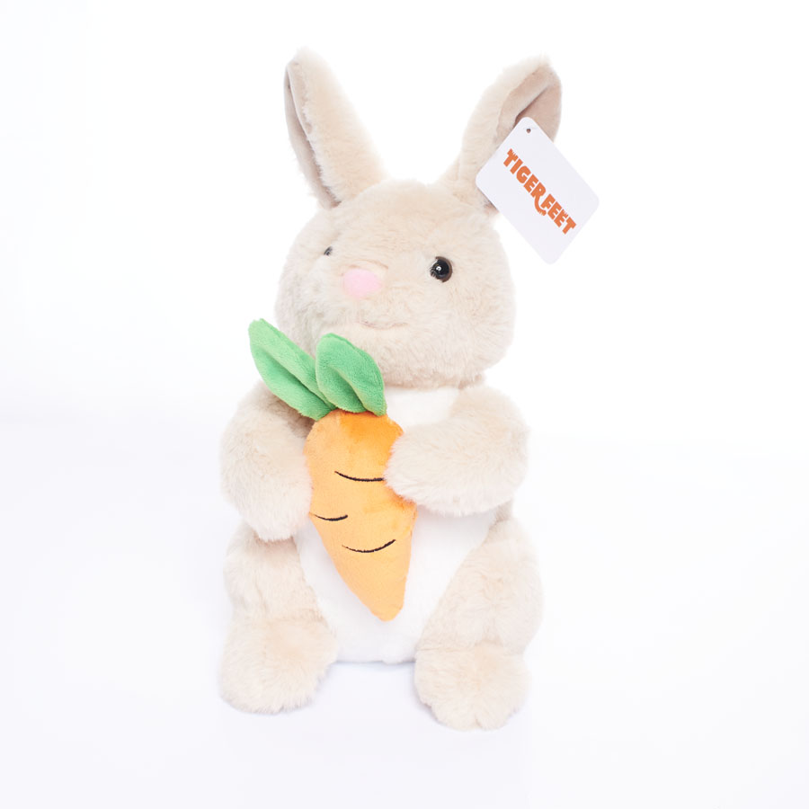 Tiger Feet Soft Toy Bunny Beige 22cm