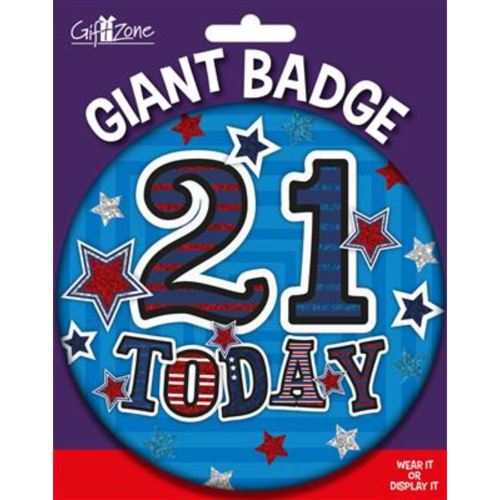 Big Badge Age 21 Male