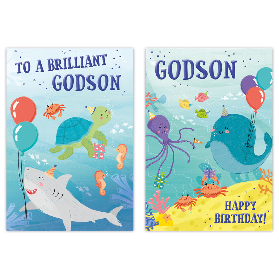 Poppyhill C50 Birthday Godson 12pk