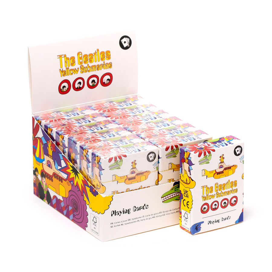 Playing Cards The Beatles Yellow Submarine