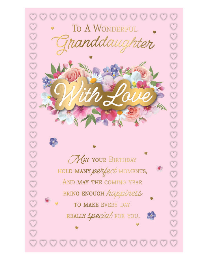 Prelude 6 Pack Cards C375 Birthday Granddaughter