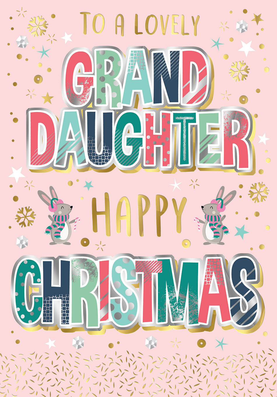 Regal 6 Pack M6 Cards Christmas Granddaughter