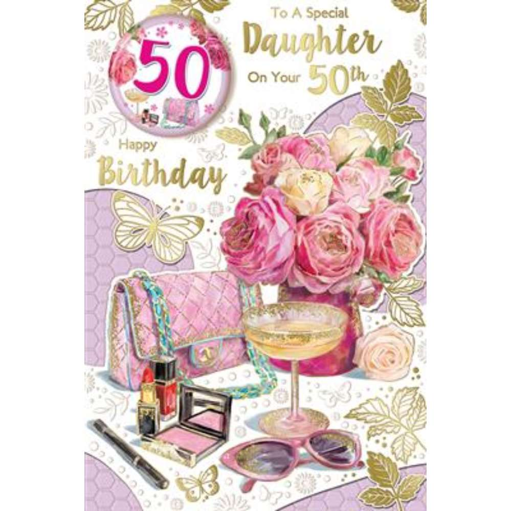 Xpress Yourself C75 Birthday Age 50 Daughter 6pk