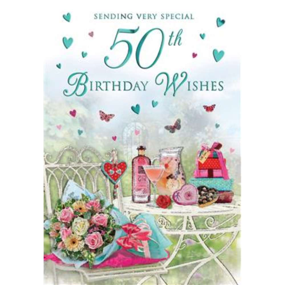 Regal 6 Pack Cards C75 Everyday Birthday Age 50