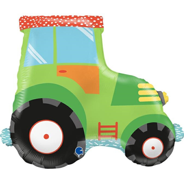 Grabo Green Tractor 27" Foil Balloon