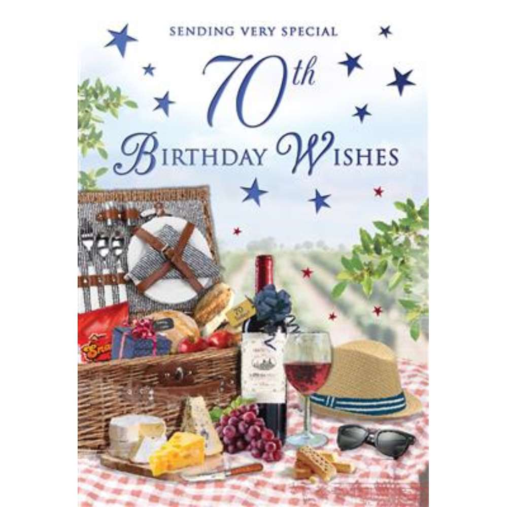 Regal 6 Pack Cards C75 Everyday Birthday Age 70