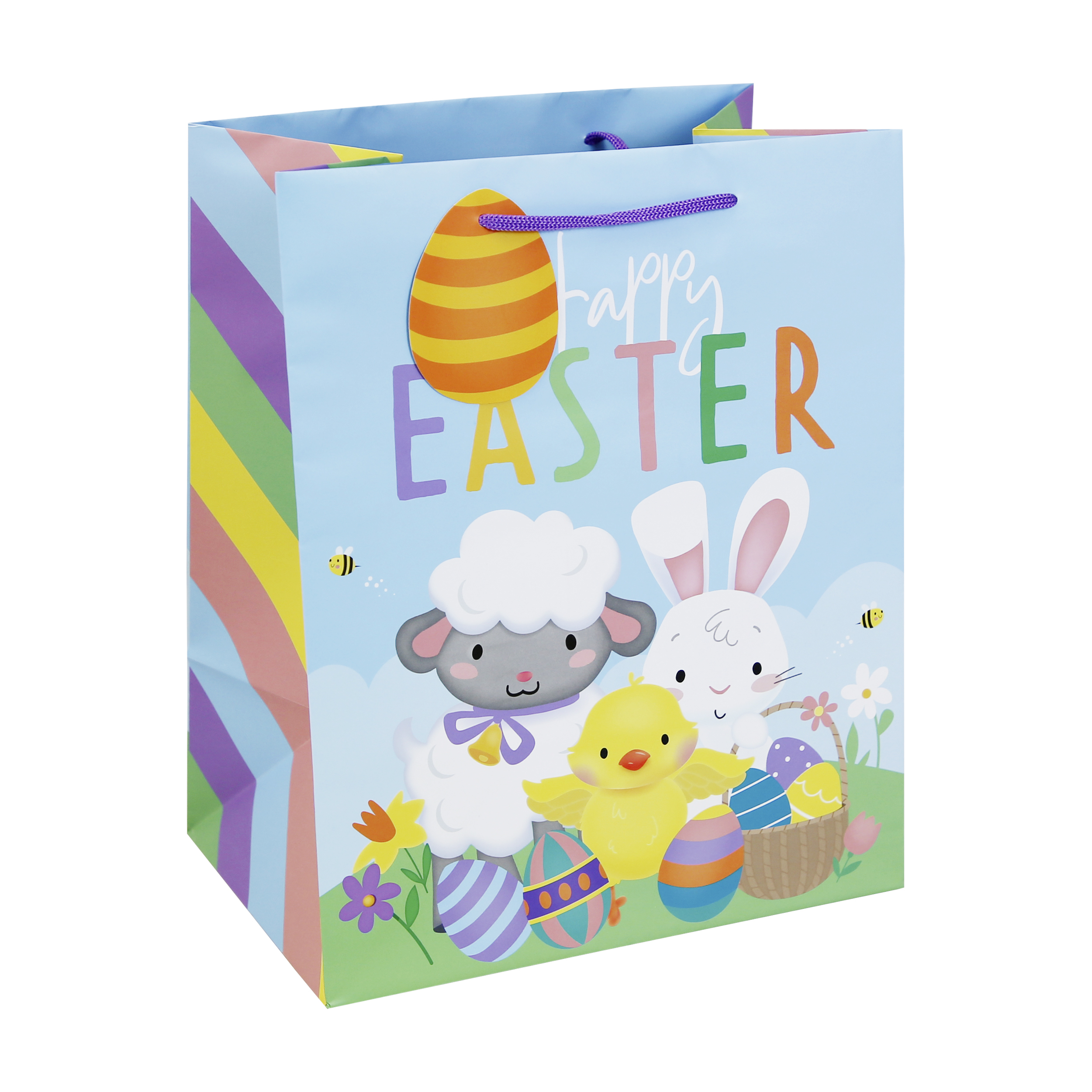 Eurowrap 12 Pack Gift Bag Easter Bunny Large