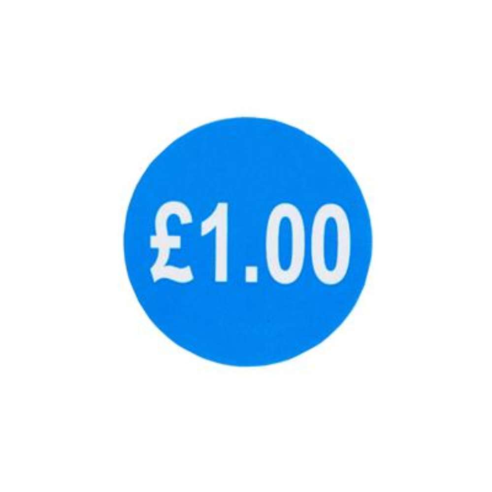 ColourFlex 1000 Pack Price Labels 1.00 25mm