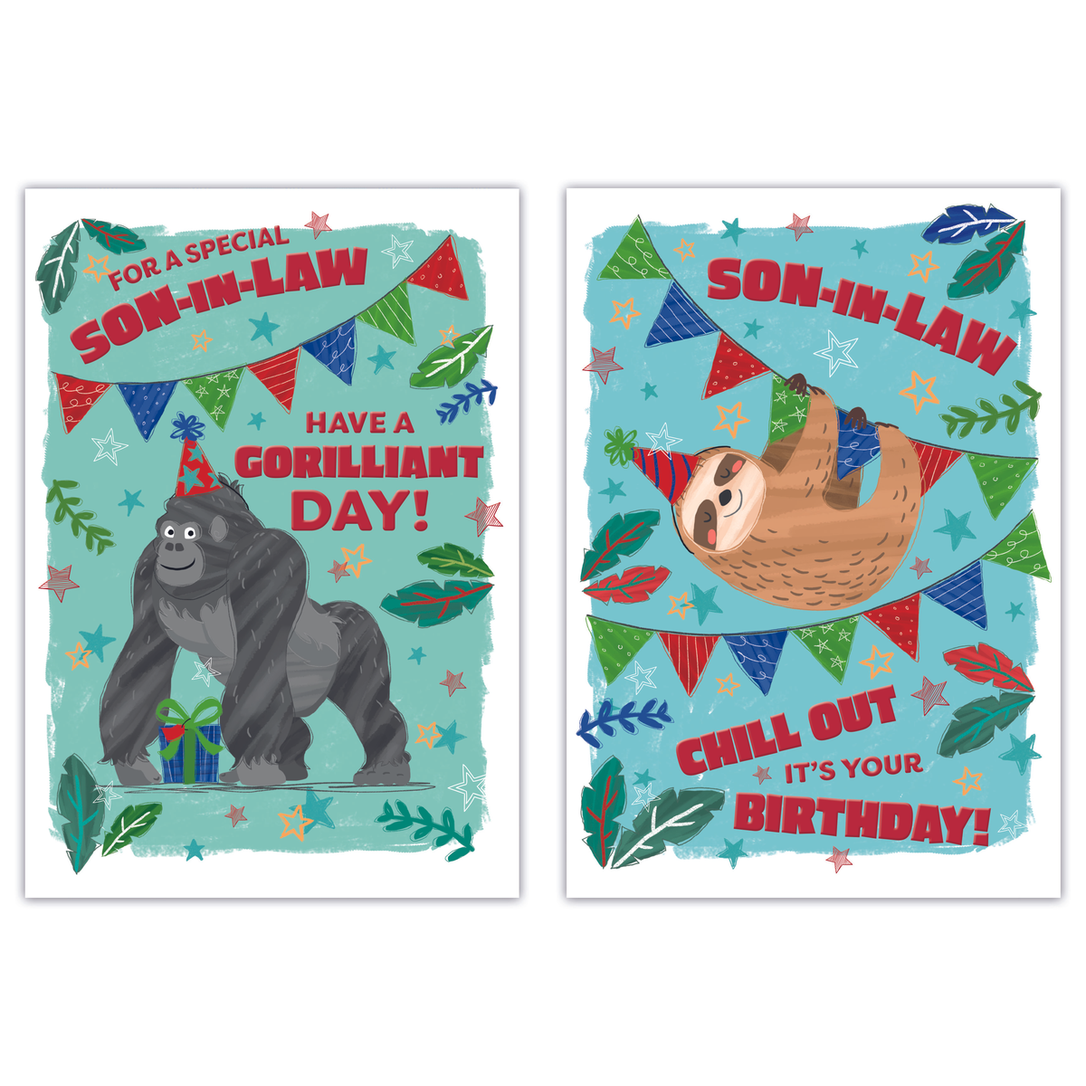 Poppyhill 12 Pack Cards C50 Birthday Son-In-Law