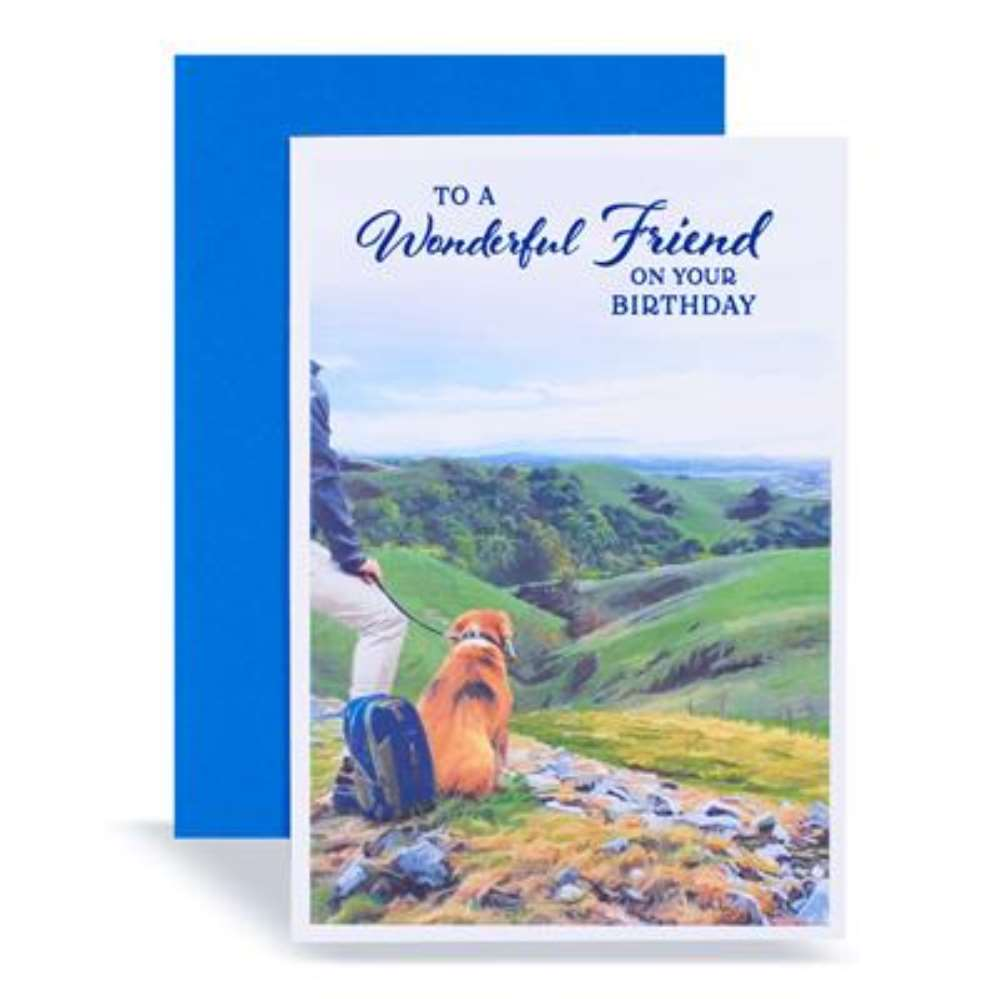 Kingsley C50 Birthday Wonderful Friend 6pk