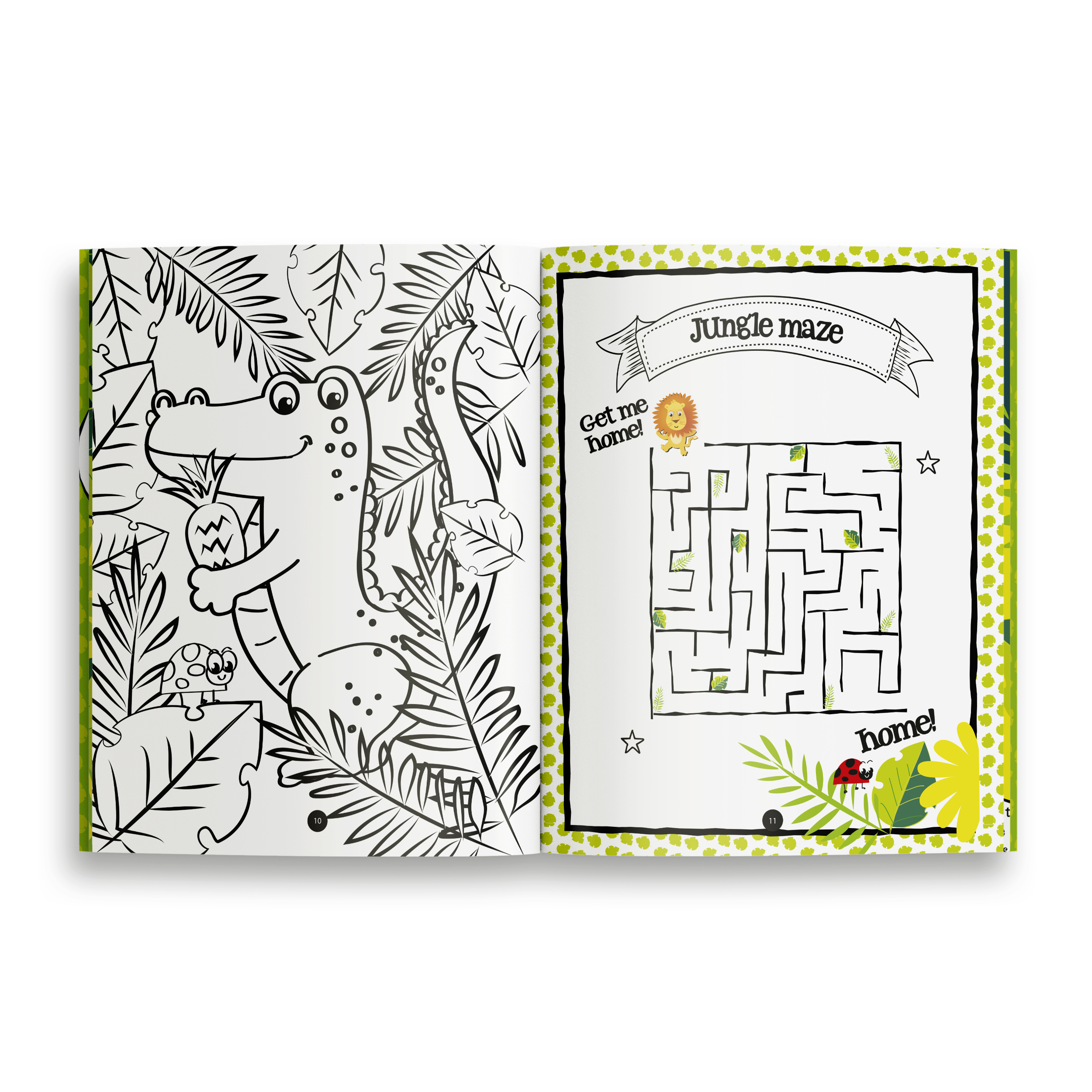 Eurowrap Activity Book Jungle