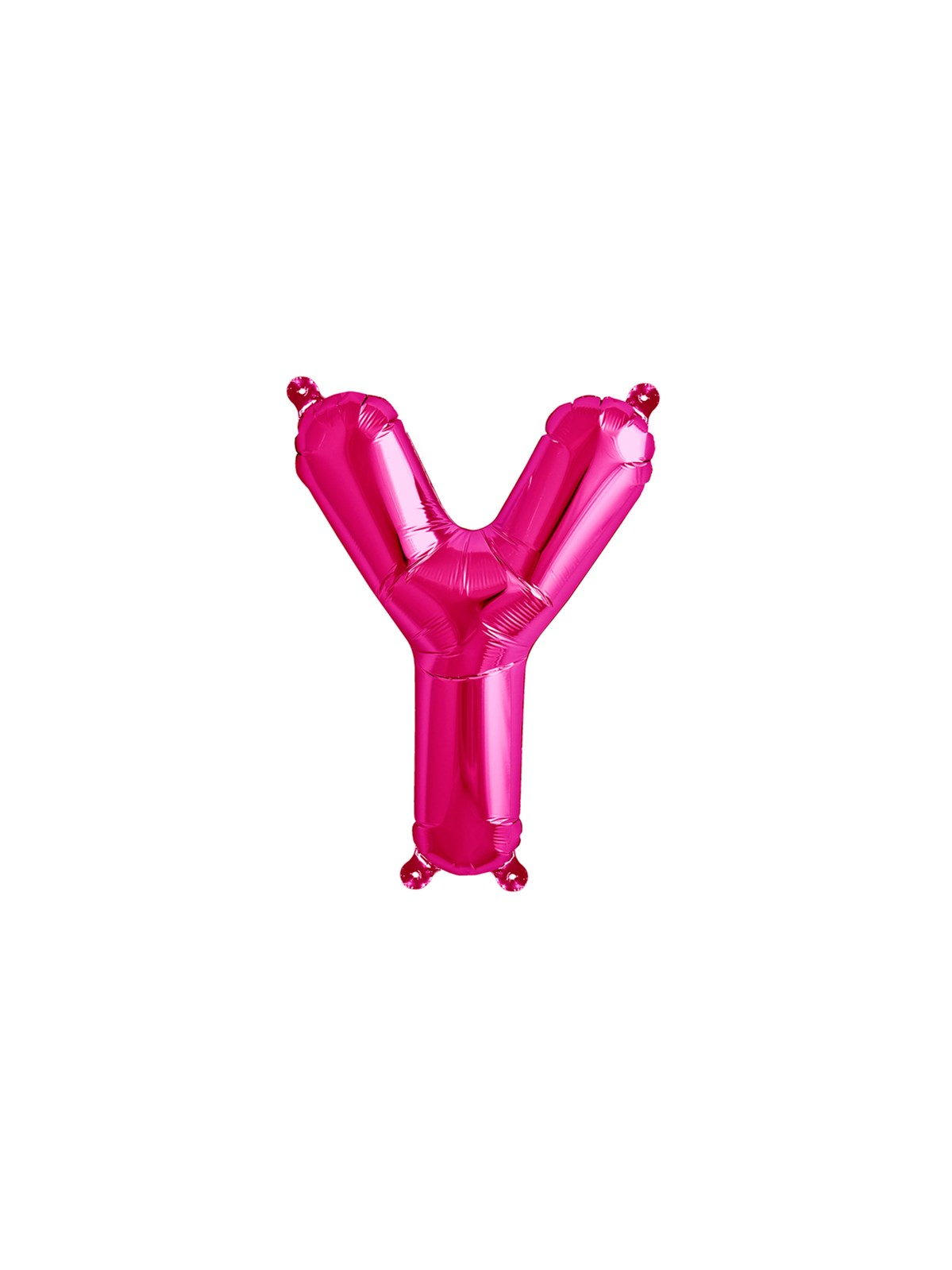 Northstar Foil Balloon Magenta 16" Letter Y
