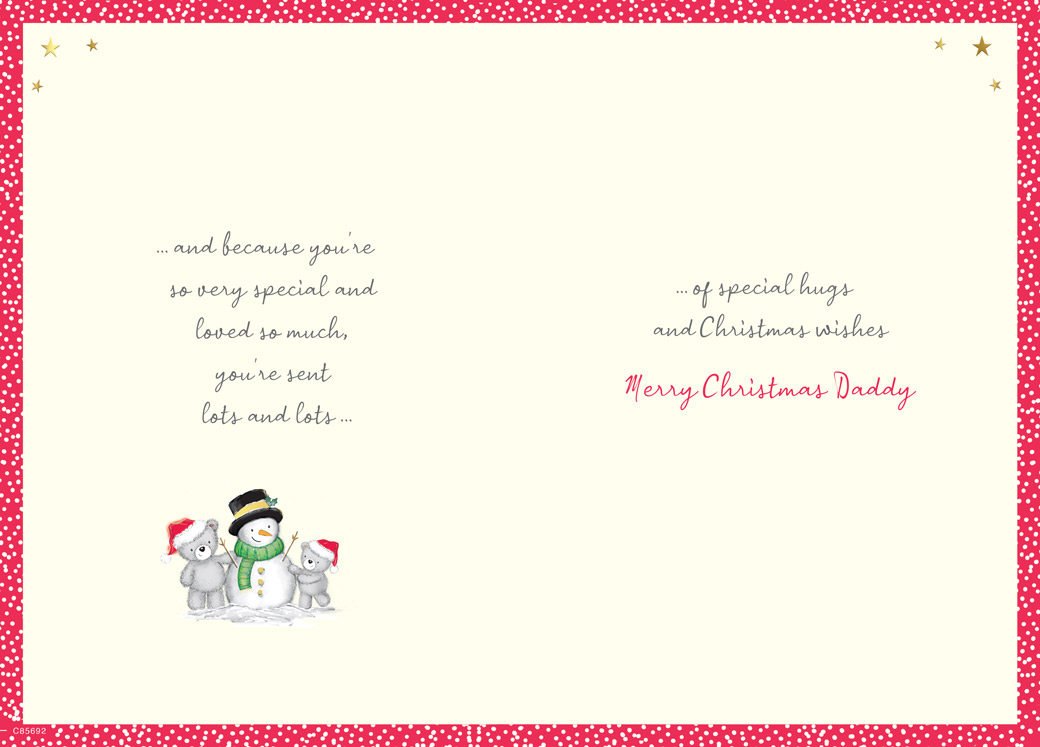 Regal 6 Pack C75 Cards Christmas Daddy
