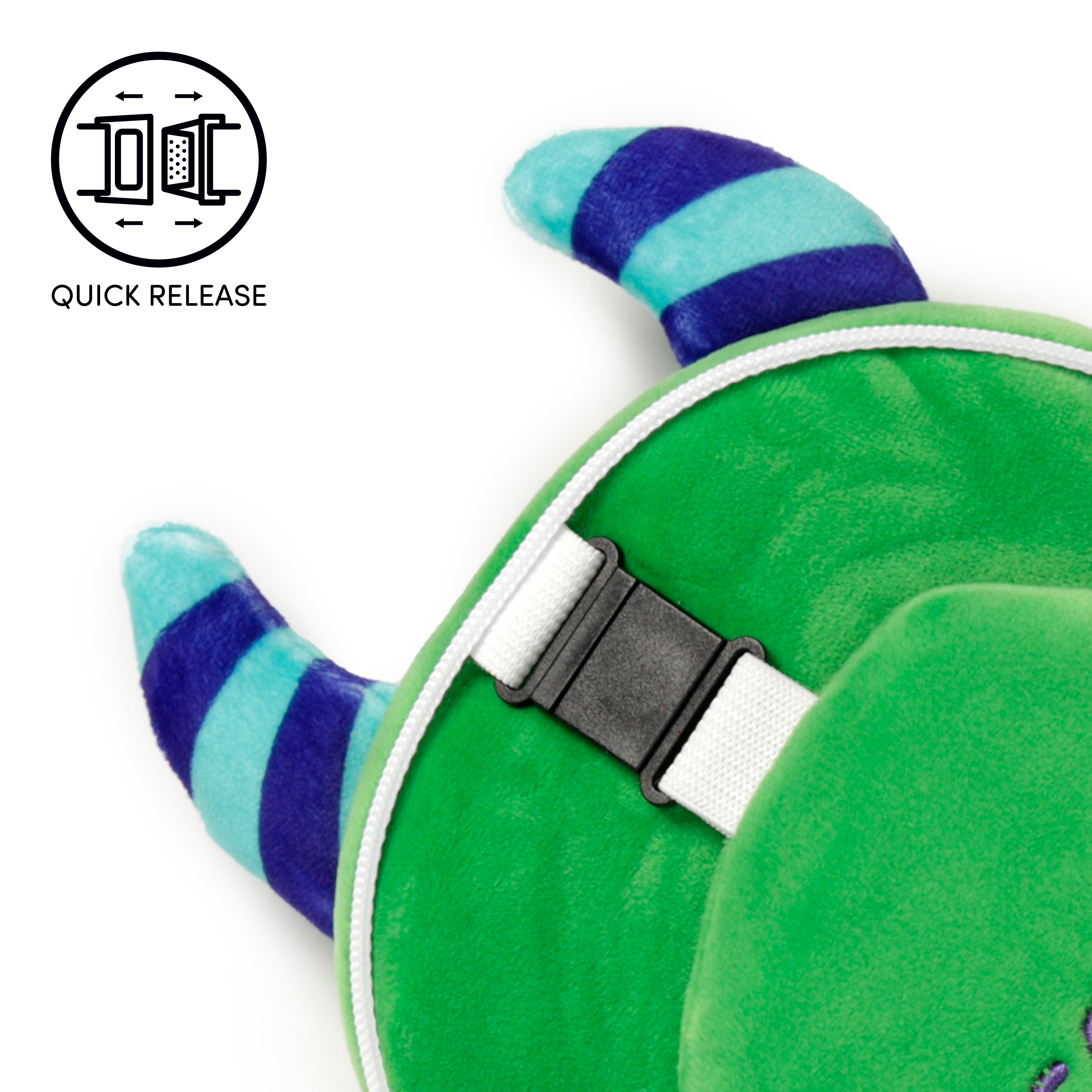 Monster Travel Pillow And Eye Mask Relaxeazzz