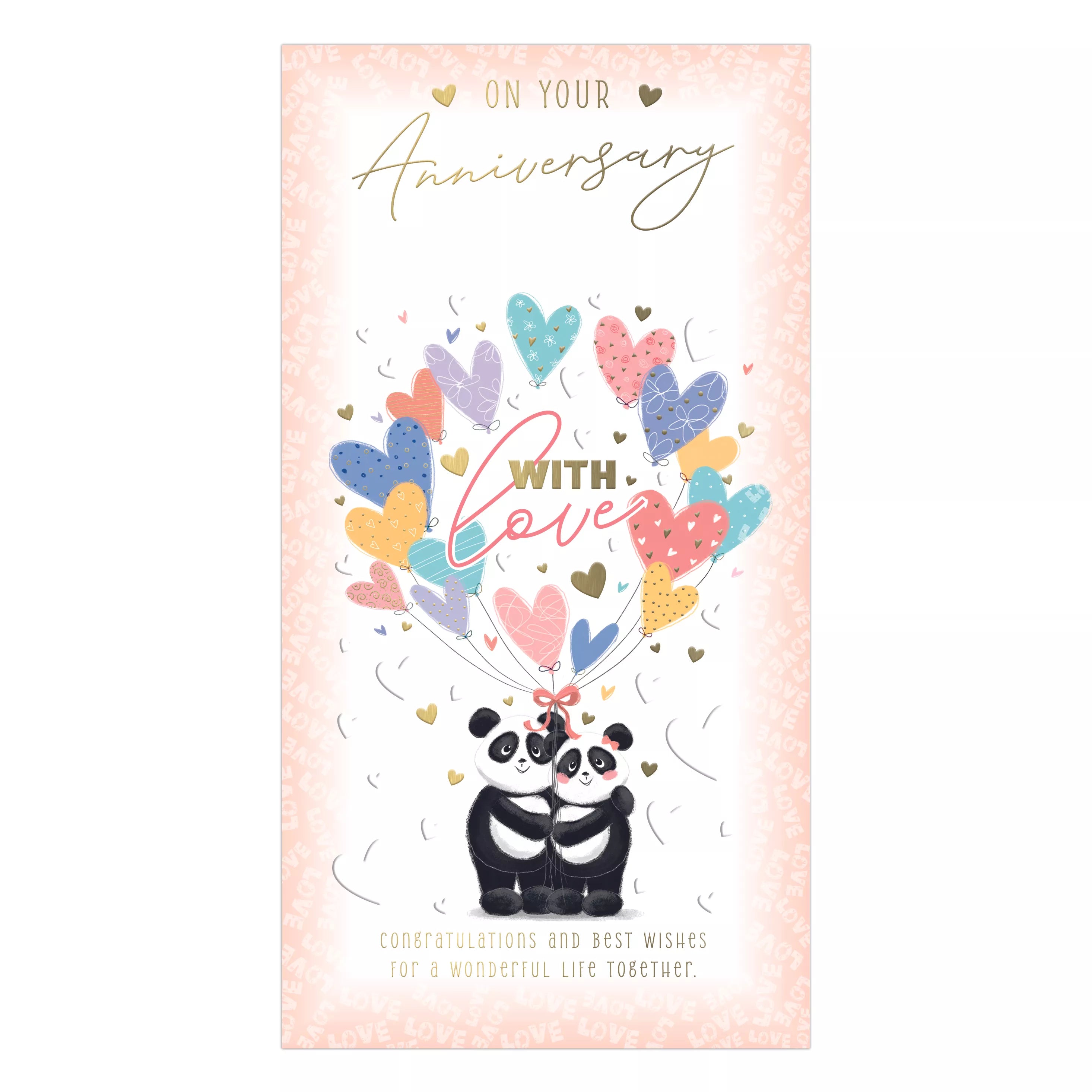 Set of six Prelude C55 anniversary cards featuring elegant designs, perfect for celebrating special occasions with loved ones.