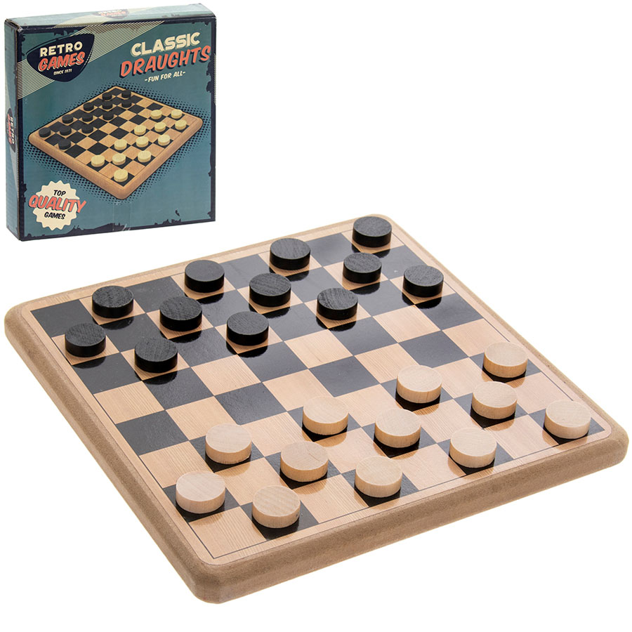 Board Game Retro Draughts