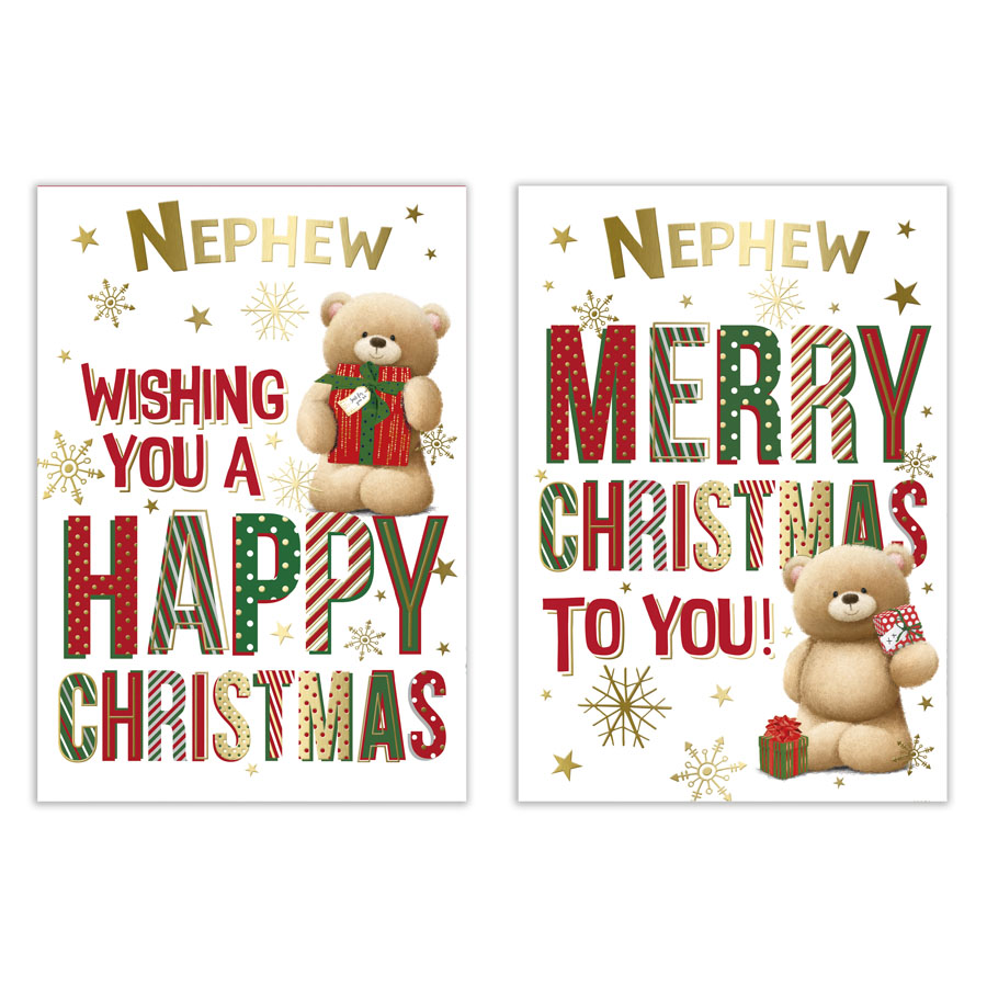 Poppyhill 12 Pack Cards C50 Christmas Nephew