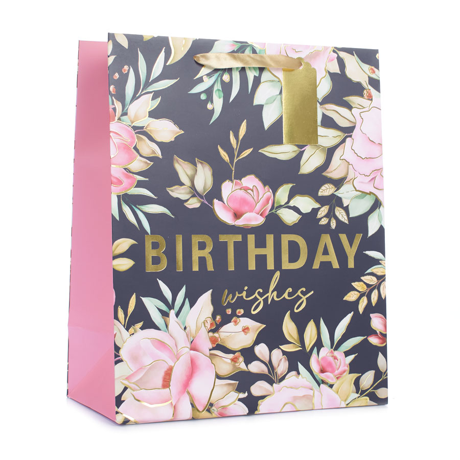 Tiger Feet Gift Bag Birthday Flowers Small 6pk