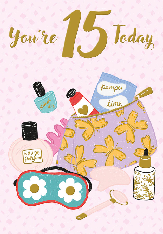 Poppyhill C50 Birthday Age 15 12pk