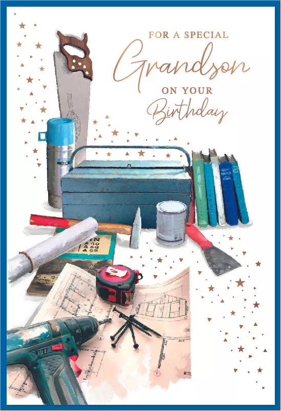 Simon Elvin C50 birthday cards set for grandson, featuring colorful designs for celebrating a special 6th birthday.