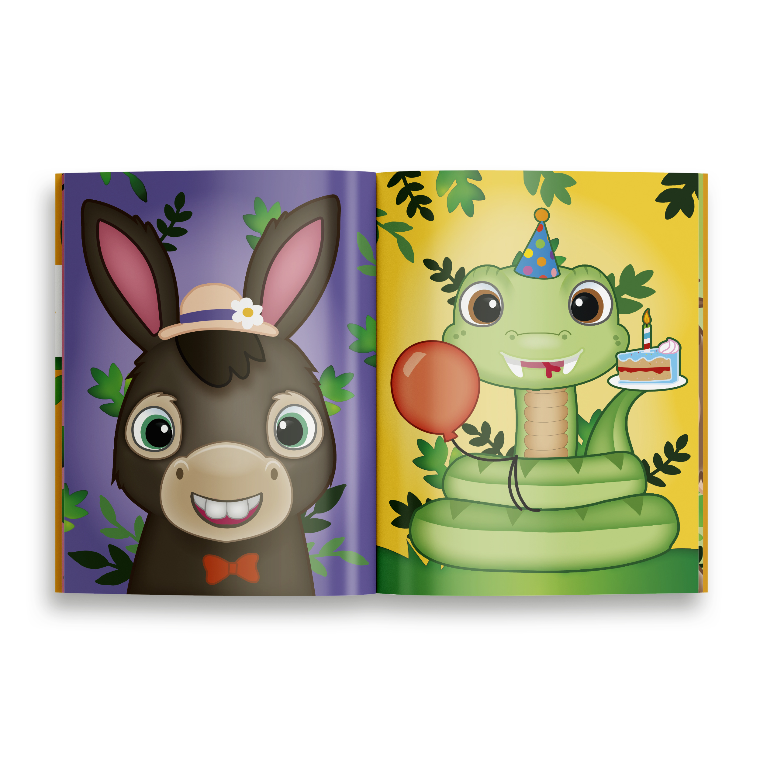 Eurowrap Make A Face Book Animals