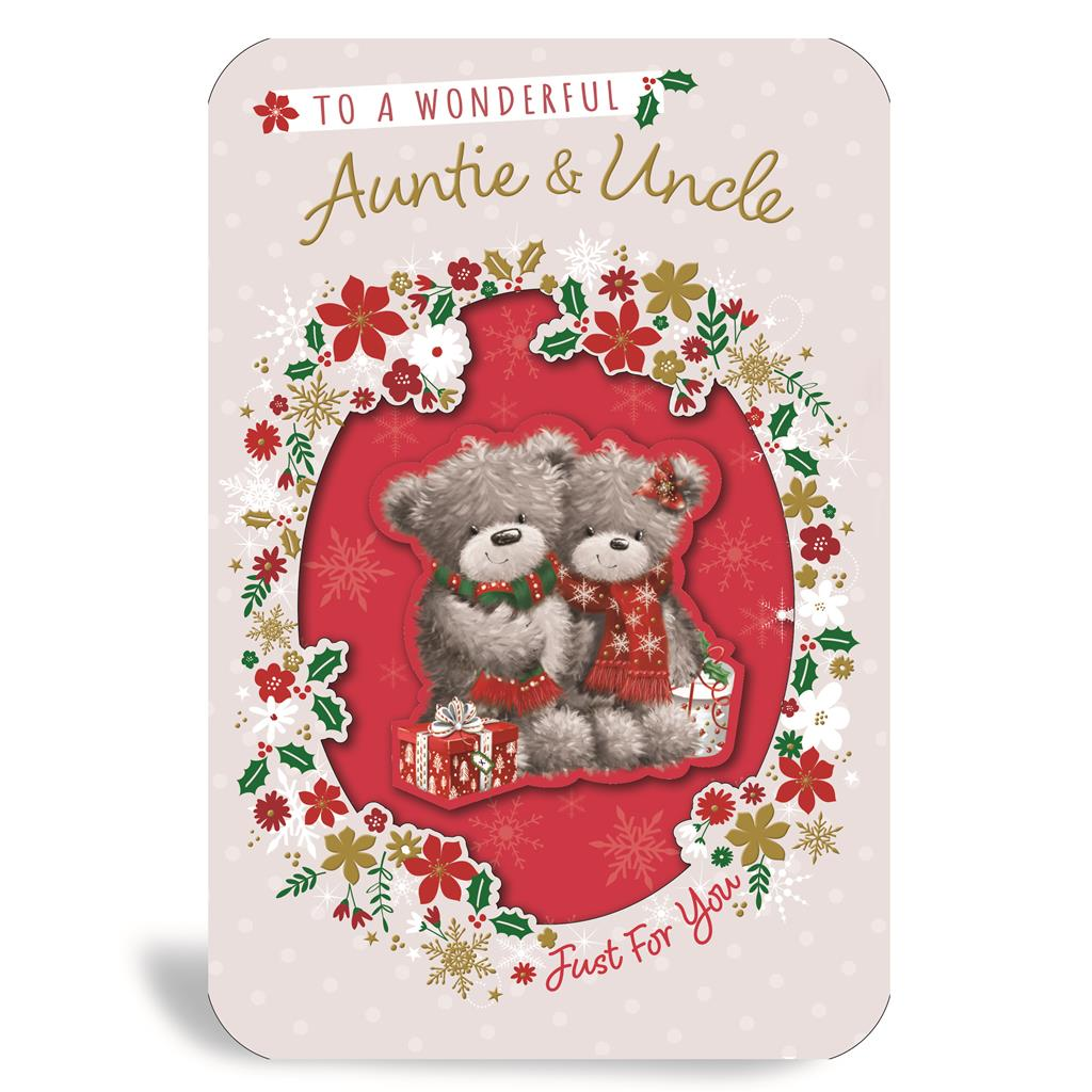 Prelude C75 Christmas Auntie and Uncle 6pk