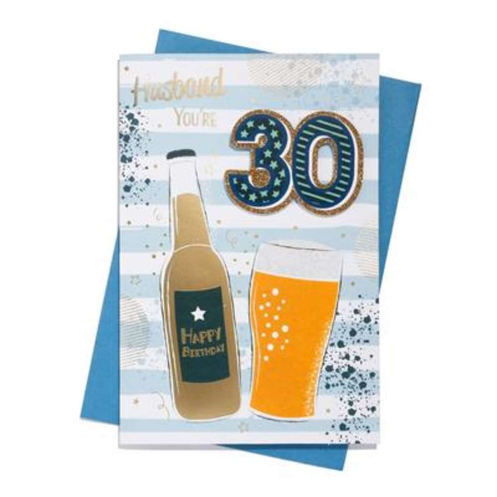 Prelude C75 Birthday Age 30 Husband 6pk