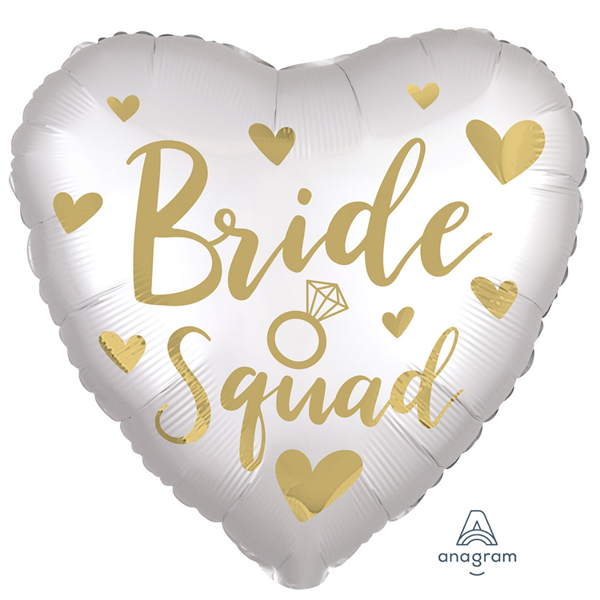 Anagram Satin Luxe Bride Squad 18" Foil Balloon