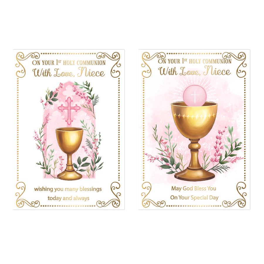 Kingsley 12 Pack Cards C50 Communion Niece