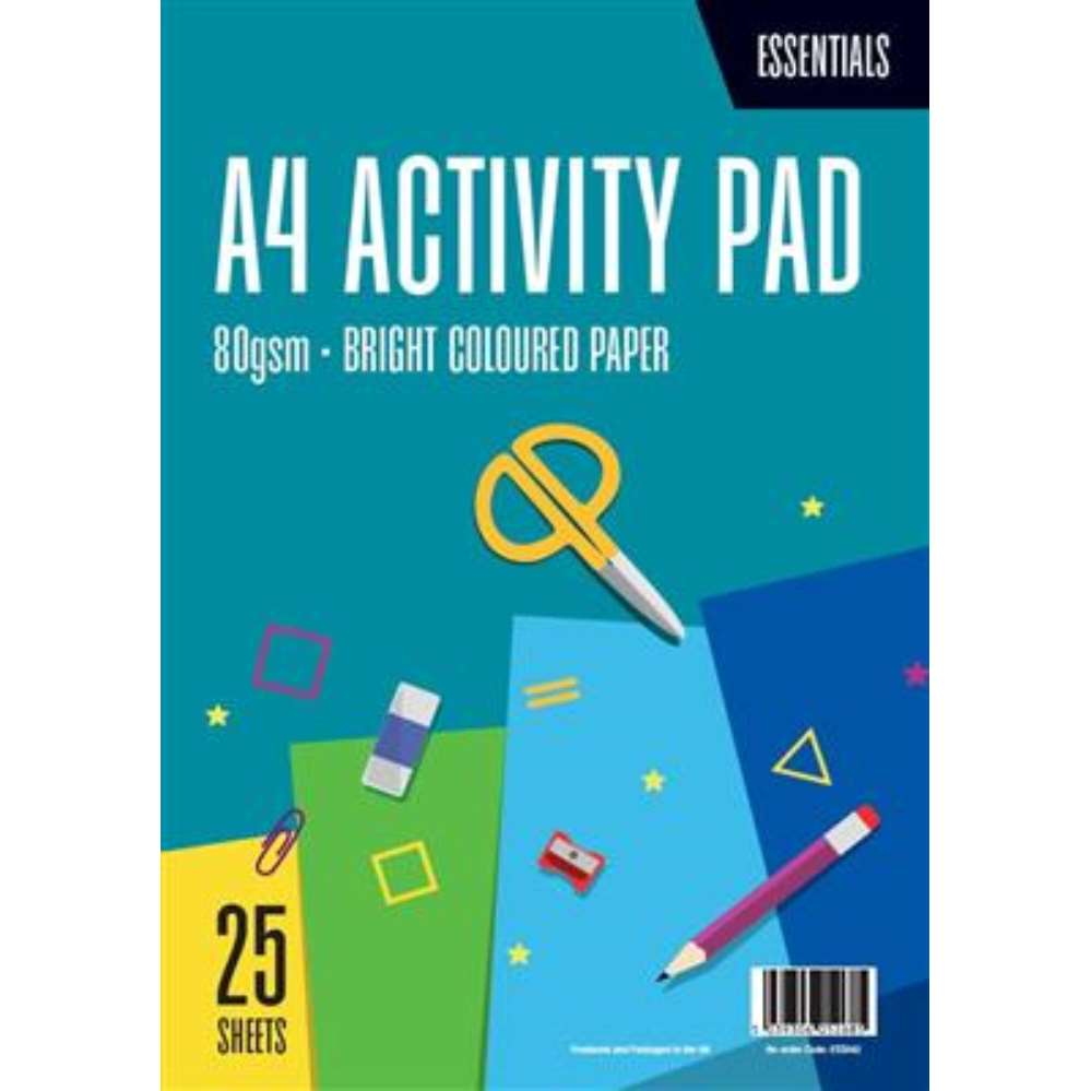 Colman Group Activity Pad 25 Sheets A4 80Gsm
