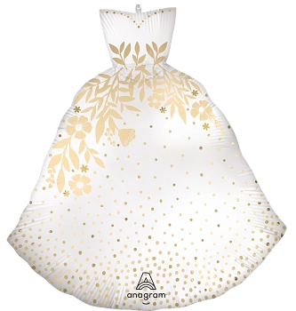 Anagram Let's Toast Dress 29" Foil Balloon