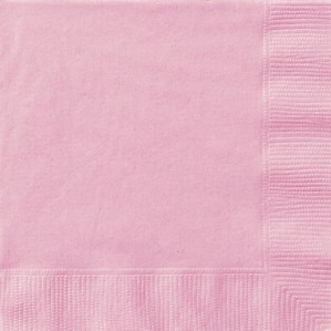 Light Pink Luncheon Napkins - 20pk