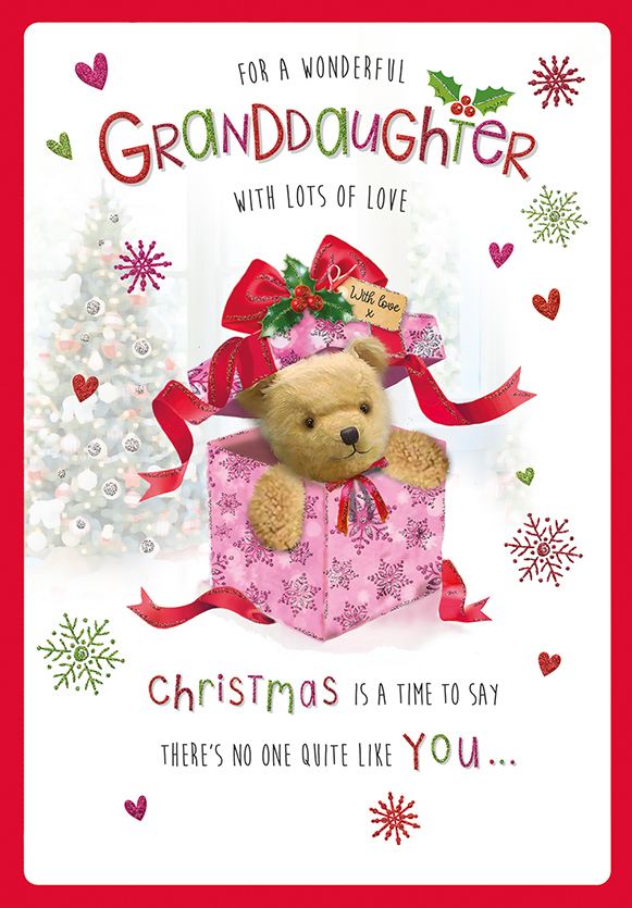 Regal 6 Pack C75 Cards Christmas Granddaughter