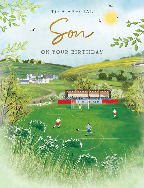 Regal 6 Pack Cards 8x6 Birthday Son