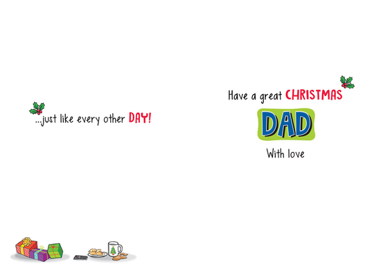 Regal 6 Pack C75 Cards Christmas Dad