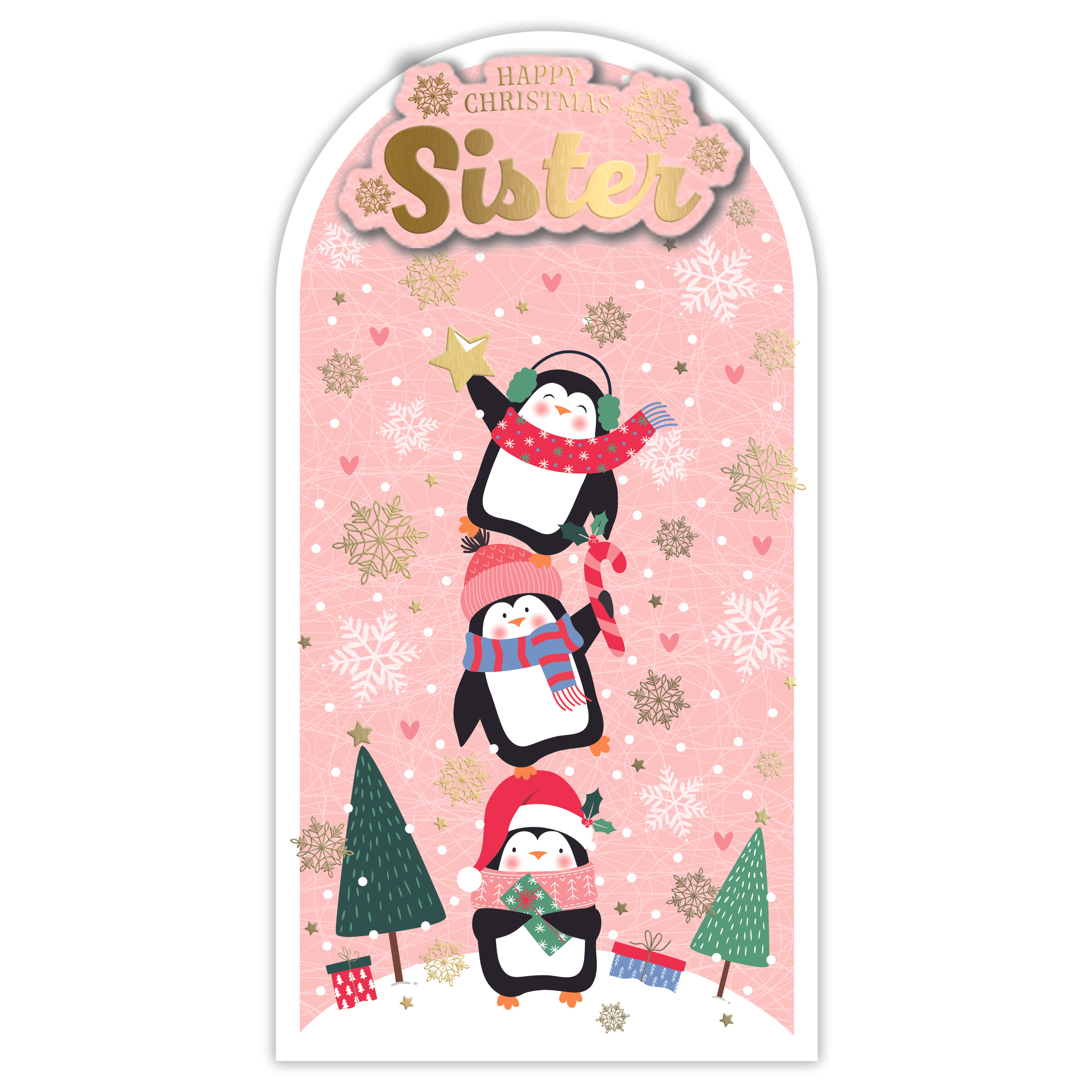 Prelude 6 Pack Cards C55 Christmas Sister