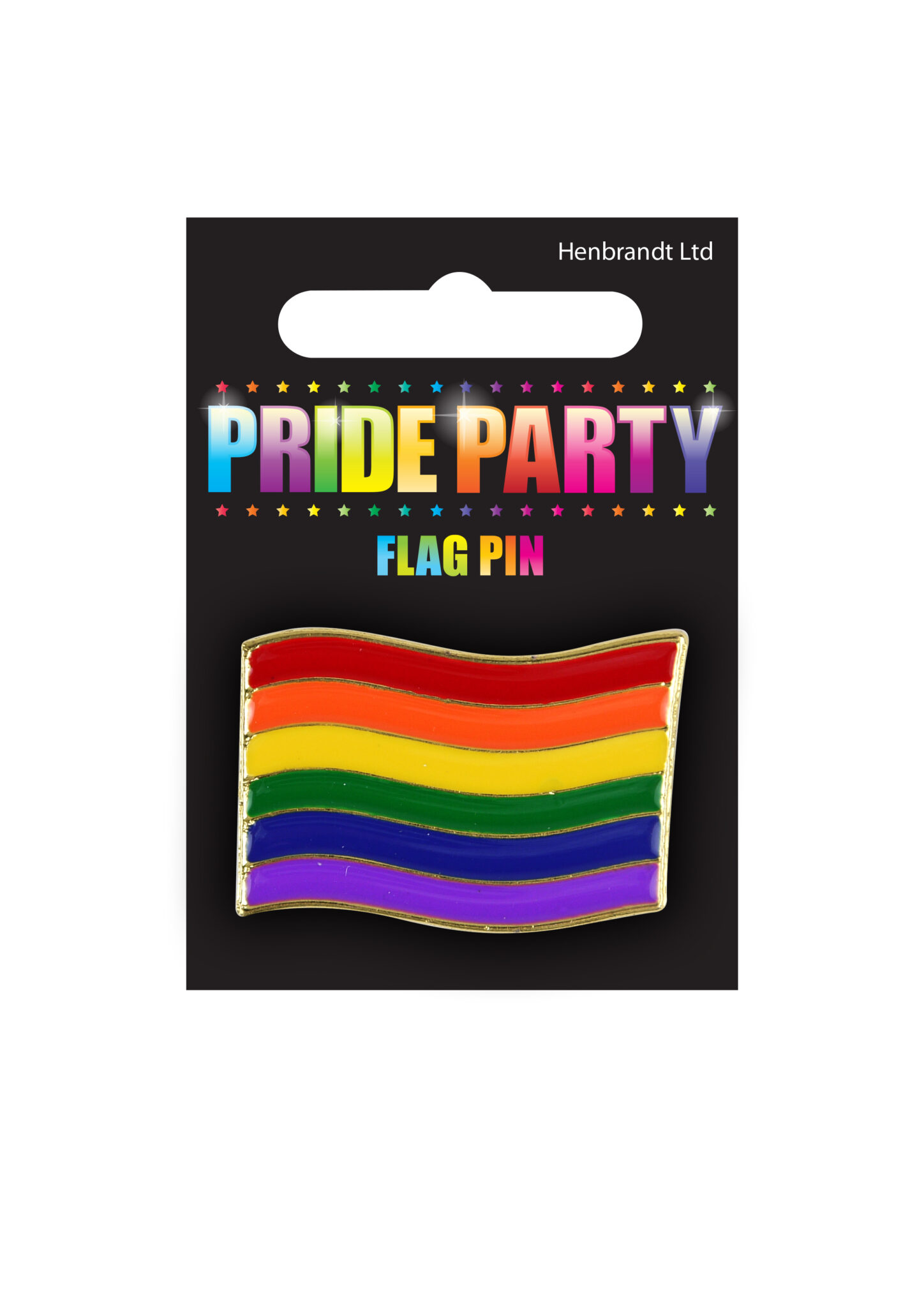 Henbrandt Pride Pin Badge 4cm
