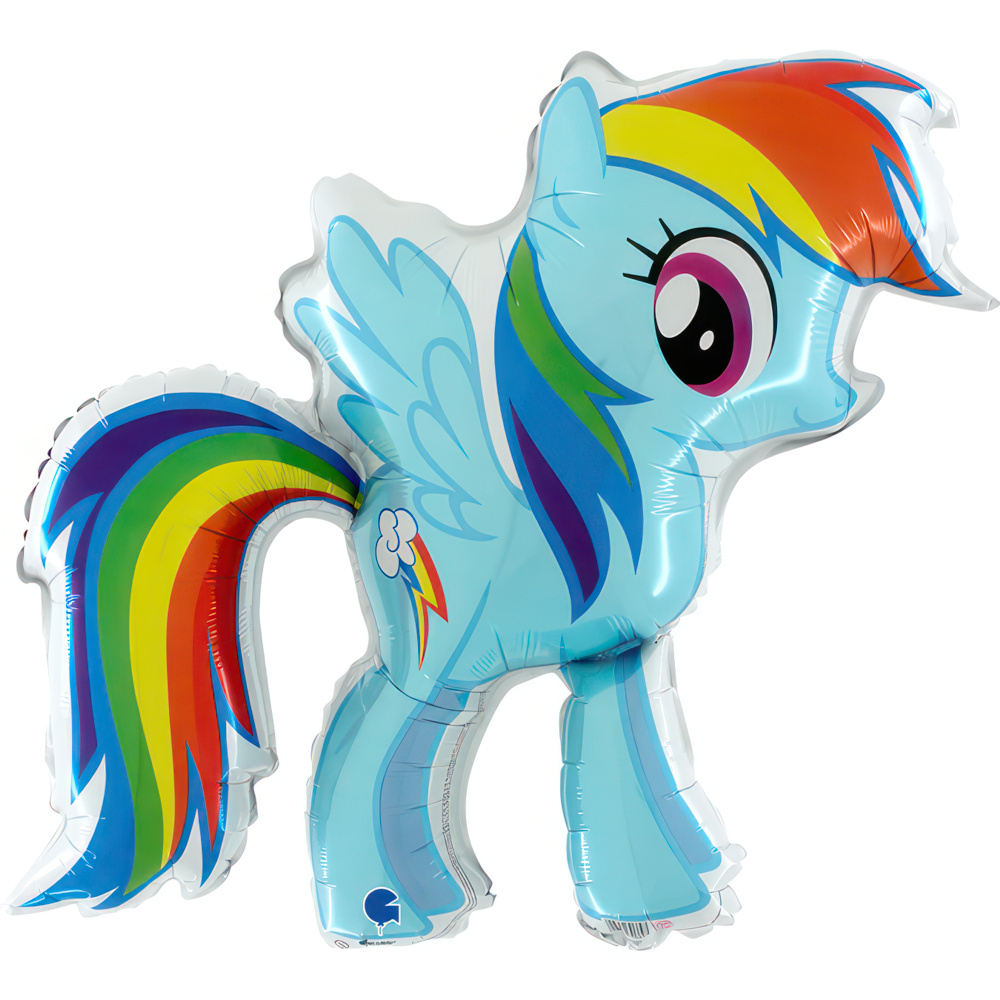 Grabo My Little Pony Rainbow Dash 33" Foil Balloon