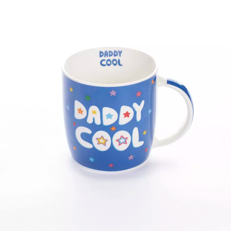 Tiger Feet Daddy Cool mug featuring a colorful tiger foot design, perfect for tea or coffee in a stylish ceramic mug.