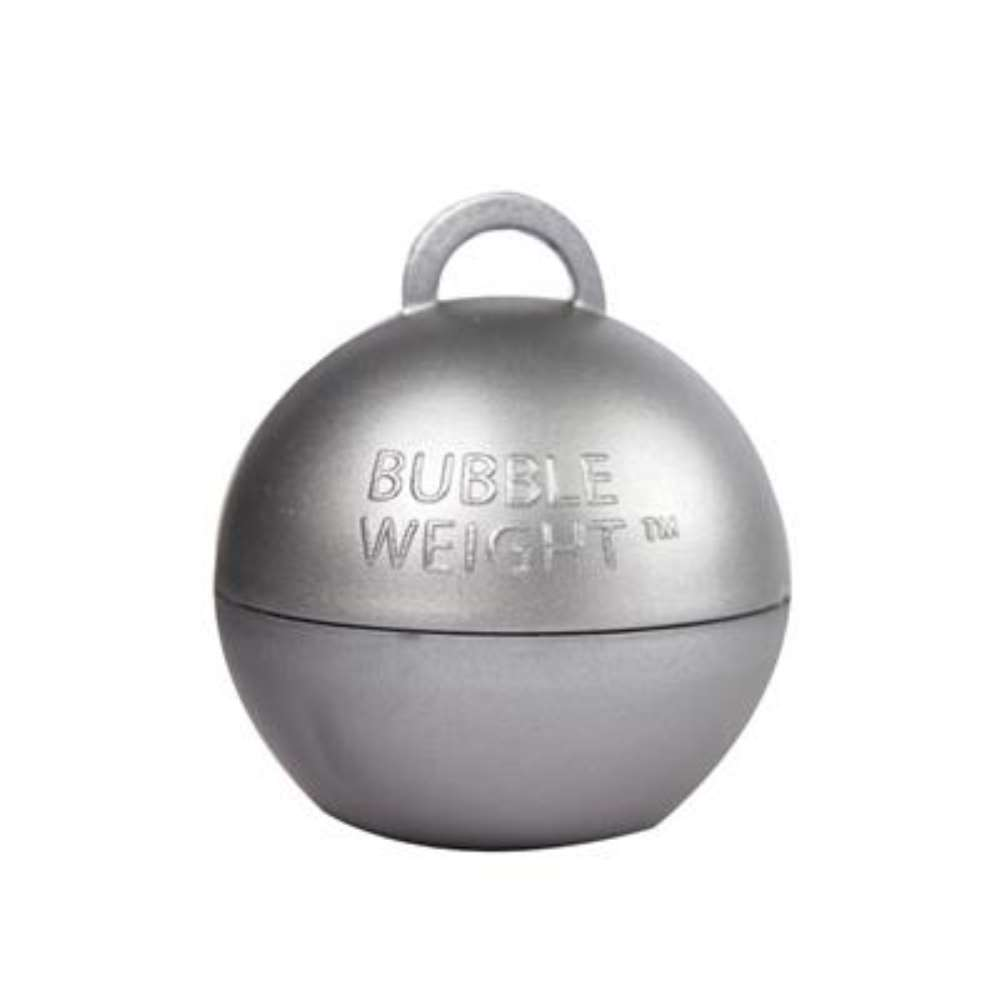 Creative Party Balloon Weight Bubble Silver 35g