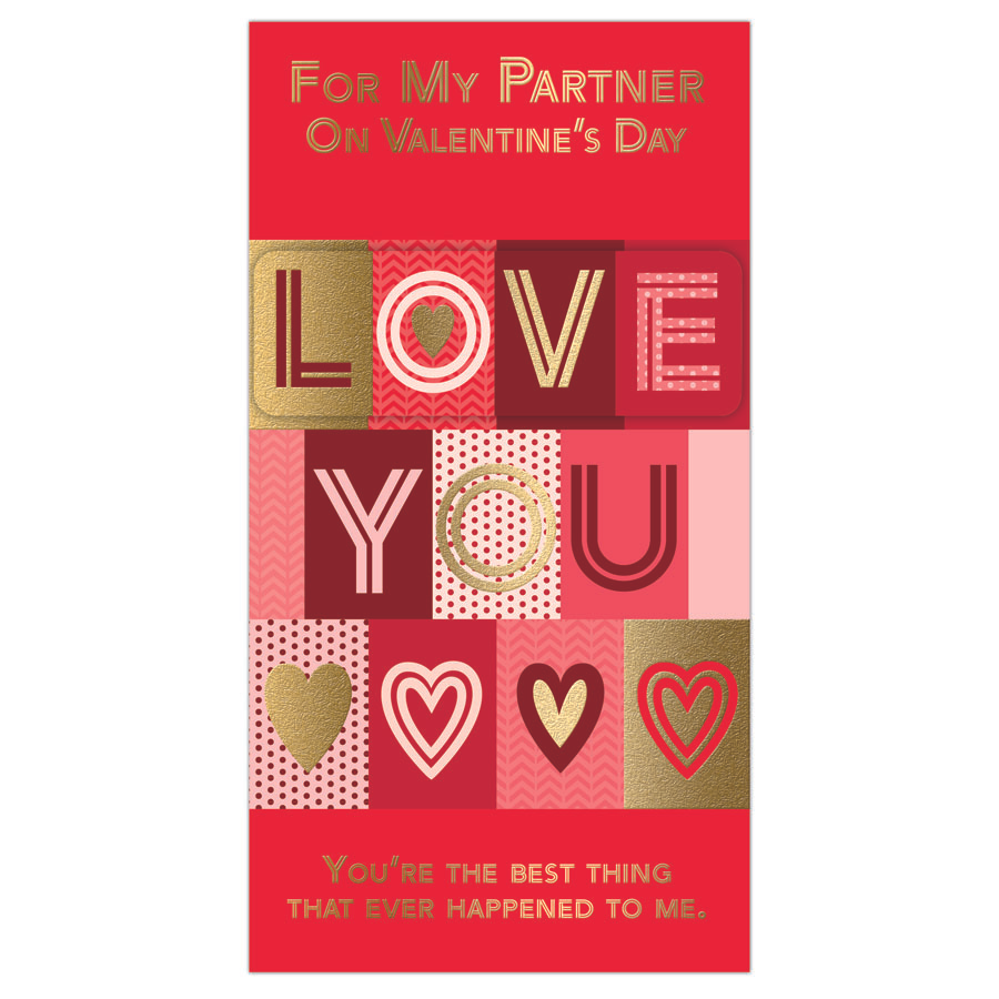 Prelude 6 Pack Cards Valentine's Day C55 Partner